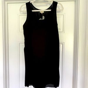 Back v-neck slip dress